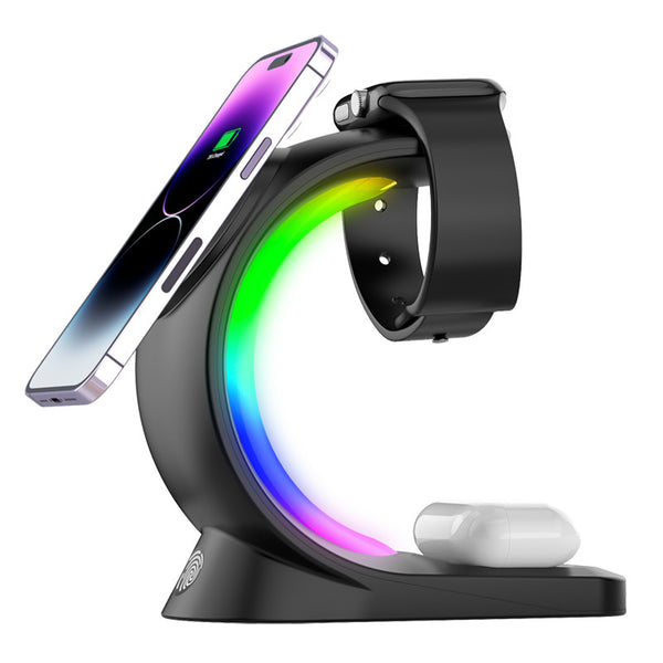 4 In 1 Magnetic Wireless Charger Fast Charging F