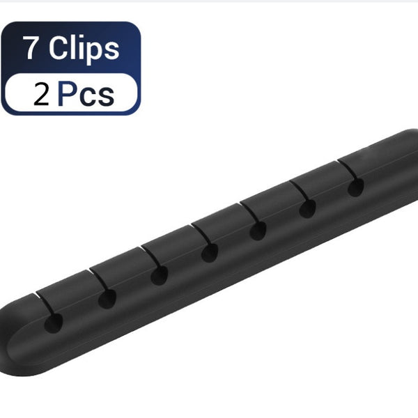 Silicone USB Cable Winder Desktop Cable Organizer