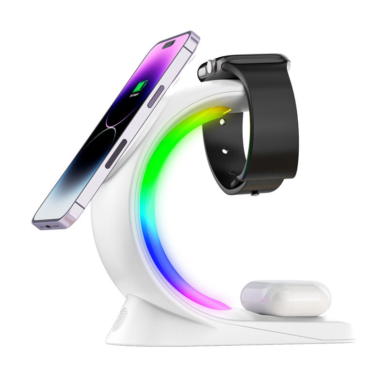4 In 1 Magnetic Wireless Charger Fast Charging F