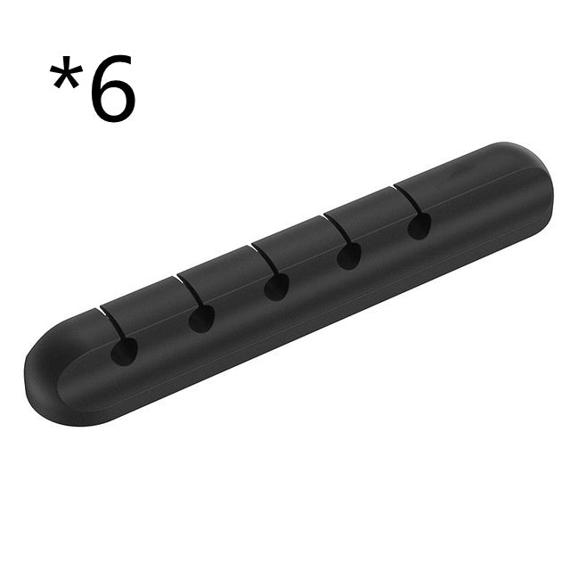 Silicone USB Cable Winder Desktop Cable Organizer