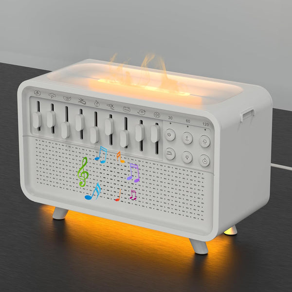 3 In 1 Bluetooth Speaker White Noise