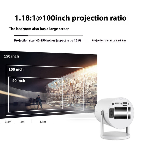 Portable Projector Small Straight